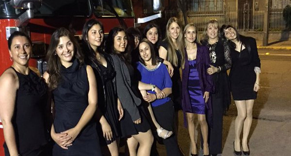 20 años del ingreso de mujeres al Cuerpo de Bomberos de Ñuñoa